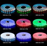 RGBW | RGBWW LED Strips, 16.4FT/5M SMD5050-300 60LEDs 19.2W per Meter 4in1 RGBW LED Strip Lights