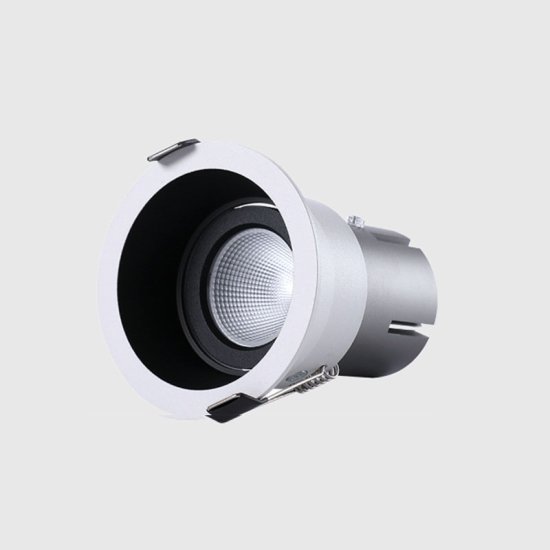 (image for) 18W Downlight Led Spotlight Aluminum Embedded Anti-glare Aisle Light Home Background Wall Ceiling Light