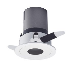 (image for) 5W Round Hole Downlight Led Spotlight Embedded Anti-glare Wall Washer Commercial Aisle Background Wall Ceiling Light