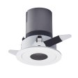 (image for) 12W Round Hole Downlight Led Spotlight Embedded Anti-glare Wall Washer Commercial Aisle Background Wall Ceiling Light
