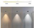 (image for) 7W Embedded Downlight LED Intelligent Control High Display Depth Anti-glare Spotlight Living Room Bedroom Soft Light Wall Washer Light