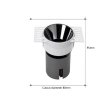 (image for) 7W Frameless Embedded LED Spotlight Home High Display Finger Anti-glare Pre-buried COB No Main Lamp Downlight