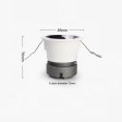 (image for) 12W Recessed Downlight Aluminum High Display Deep Anti-glare LED Intelligent Control Spotlight Living Room Bedroom Ceiling Light