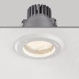 (image for) 7W Waterproof Spotlight Cree LED High Color Rendering COB Embedded Anti-fog Dust-proof Bathroom Kitchen Downlight