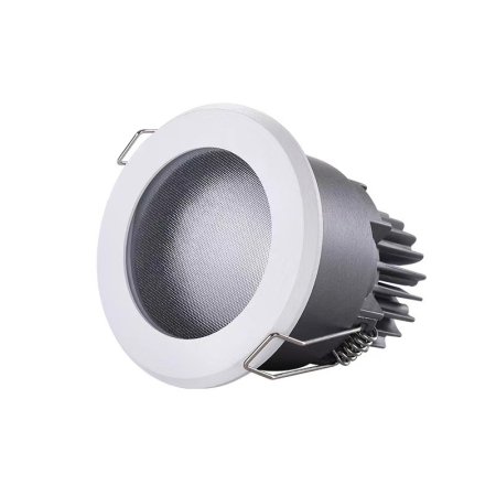 (image for) 7W Waterproof Spotlight Cree LED High Color Rendering COB Embedded Anti-fog Dust-proof Bathroom Kitchen Downlight