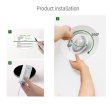 (image for) 9W Downlight 360 Degree Rotating Embedded Universal Adjustment LED Spotlight COB Home Living Room Downlight