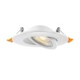 (image for) 9W Downlight 360 Degree Rotating Embedded Universal Adjustment LED Spotlight COB Home Living Room Downlight