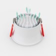 (image for) 7W EMBEDDED ANTI-GLARE SPOTLIGHTLED CEILING LIGHT HOME LIVING ROOM WALL WASHER LIGHT COB NARROW EDGE DOWNLIGHT