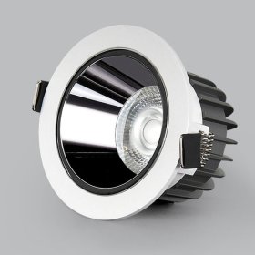 12W SPOTLIGHT LED CEILING LIGHT EMBEDDED CREE HIGH DISPLAY BACKGROUND WALL HOTEL COB DOWNLIGHT ANTI-GLARE