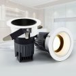 (image for) 12W CEILING SPOTLIGHT WHOLESALE EMBEDDED COB HOTEL LIGHT DEEP ANTI-GLARE WALL WASHER SPOTLIGHT