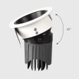 (image for) 12W CEILING SPOTLIGHT WHOLESALE EMBEDDED COB HOTEL LIGHT DEEP ANTI-GLARE WALL WASHER SPOTLIGHT