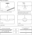 (image for) 3W LED RECESSED LIGHTING DIMMABLE DOWNLIGHT, CRI80, LED CEILING LIGHT WITH LED DRIVER