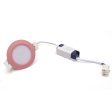 (image for) 3W LED RECESSED LIGHTING DIMMABLE PINK DOWNLIGHT, CRI80, LED CEILING LIGHT WITH LED DRIVER