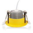 (image for) 3W LED RECESSED LIGHTING DIMMABLE YELLOW DOWNLIGHT, CRI80, LED CEILING LIGHT WITH LED DRIVER