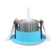 (image for) 5W LED RECESSED LIGHTING DIMMABLE BLUE DOWNLIGHT, CRI80, LED CEILING LIGHT WITH LED DRIVER