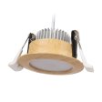 (image for) 3W LED RECESSED LIGHTING DIMMABLE WOOD GRAIN DOWNLIGHT, CRI80, LED CEILING LIGHT WITH LED DRIVER