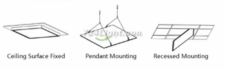 1'x1' (295x295mm) 12W LED Panel Light in 0.39'' (10mm) Thick White Trim Flat Sheet Panel Lighting Board Super Bright Ultra Thin Glare-Free