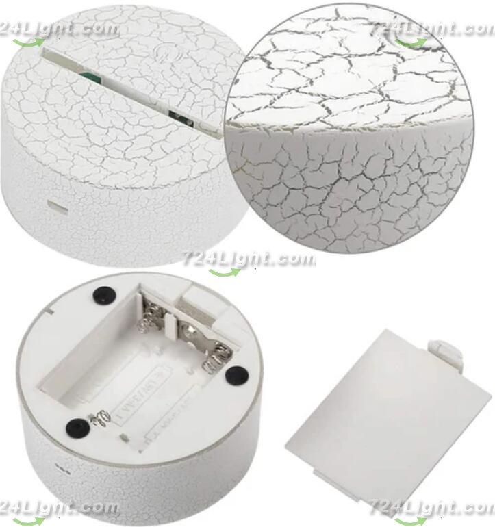Transportation Images 3D Illusion LED Night Light w/ 16 Colors Remote Touch Switch Adjustable Brightness for Kids Bedroom Decoration