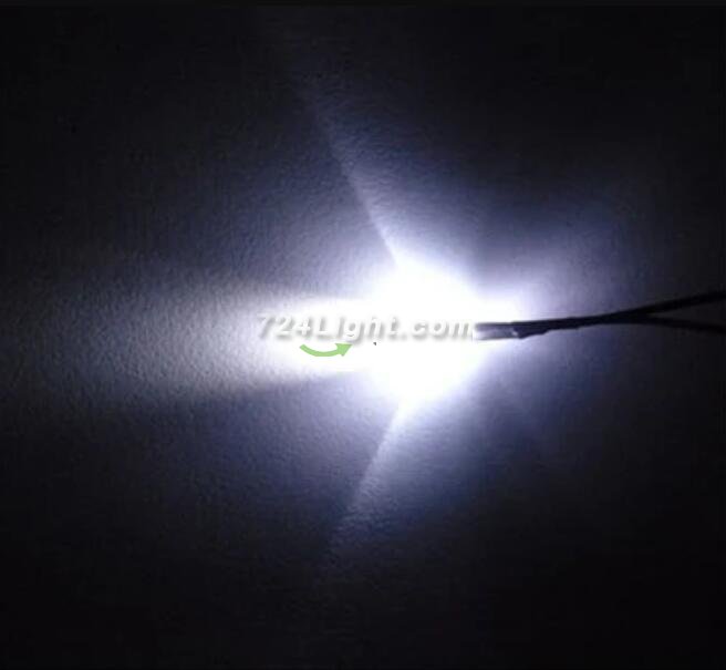 50pcs Pack 8mm LED Pre Wired light 3V/6V/12V/24V 20cm F10 Straw Hat Round Top Bulbs Light Lamp for DIY Car Boat Toys Party lighting Project