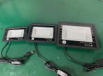 2Pack Black Lights - 100W 385-400 nm AC85-265V Upgraded LED Flood Light with Switch, Waterproof IP66 for Glow Party, Stage Lighting, Aquarium, Glow in The Dark, Body Paint, Fluorescent Poster, Neon Glow