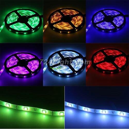 16.4FT/5Mtr 150LEDs RGB LED Strip Light Kit SMD5050 30LEDs/Mtr, WiFI Wireless, Smart APP controlled