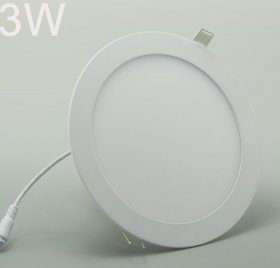 LED Spotlight 3W Cut-out 72MM Diameter 3.4" White Recessed LED Dimmable/Non-Dimmable LED Ceiling light