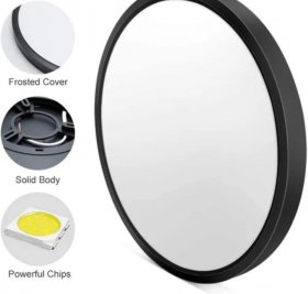 2 Pack 12 Inch 24W Flush Mount LED Ceiling Light 2800 LM Black Round LED Ceiling Lamp