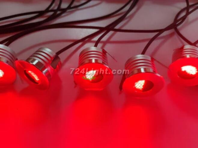 6PCS Pack 3W DC12V-24V IP67 Anti-Glare Mountable Outdoor Underground Light Stainless Steel Dimmable Honeycomb Step Light