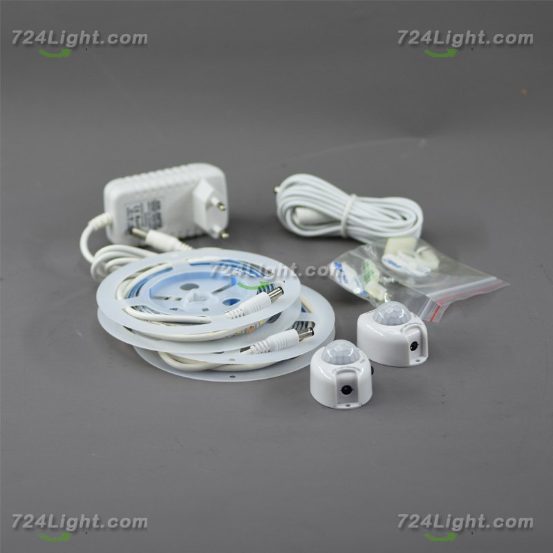 Motion Activated LED Bed Light Automatic Strip Lighting Kit(Double Bed Kit)