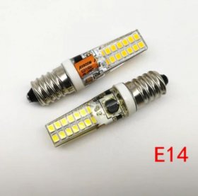 G4 G9 E14 LED Light Bulbs 5W Equivalent to 50W AC 110V-120V / 200-240V, Bi-pin LED Bulb Screw Base Silicone LED Bulbs (10-Pack)