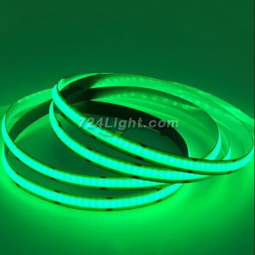 Multi-colors FCOB LED Strip 16.4FT/5M Dot Free 840LEDs/M 14W/M 24V RGB LED Light Tape