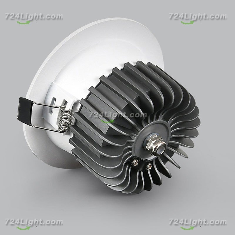 7W SPOTLIGHT LED CEILING LIGHT EMBEDDED CREE HIGH DISPLAY BACKGROUND WALL HOTEL COB DOWNLIGHT ANTI-GLARE