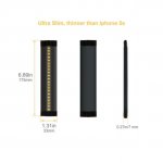 6 inch CRI90 SMD2835 3W 160LM Dimmable LED Under Cabinet Light DC 5V / 12V Black / Silver Finish Color Ultra Thin Stick On Under Counter Lighting
