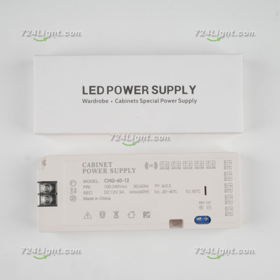 DC 12V 5A LED Power Supply For LED Strip