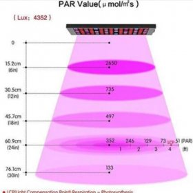 Black Oblong 40W AC85~265V LED Grow Light for Indoor Plant, Full Spectrum Panel Grow Light with IR UV, Indoor Plant Growing Lamp for Succulents, Veg and Flowering/Greenhouse Hydroponic