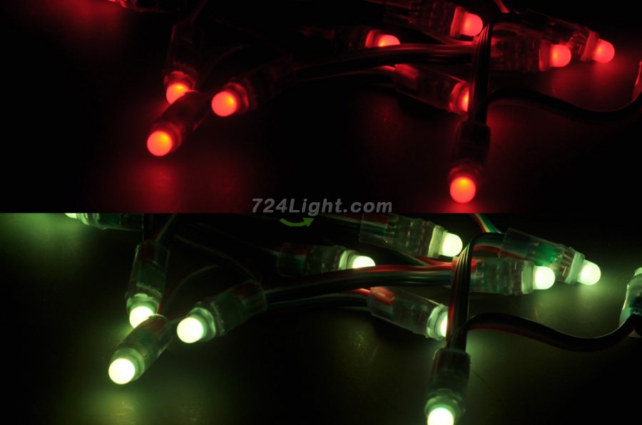 LED Modules RGB Piercing Light Modules RGB 12MM 5V 0.5W Waterproof Modules