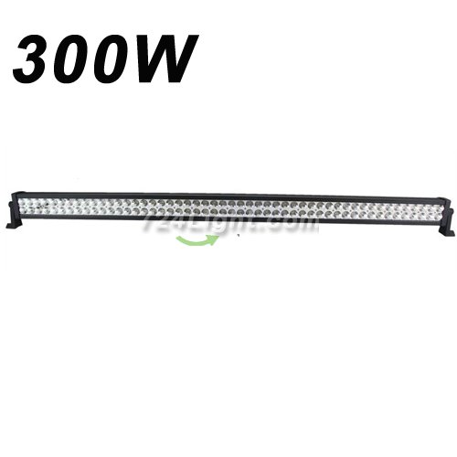 300W Off Road LED Light Bar Double Row 100*3W CREE LED Work Light For Car Driving