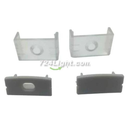 Silver U04 10x23mm U-Shape LED Aluminum Profile Aluminum Extrusion for LED Strip Light Installation