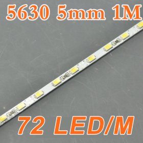 39.3inch 5630 Rigid LED Strips 72LED 1M 5mm 12V DC Aluminium Rigid Strip Bar light