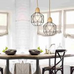 9.8FT Vintage Nylon Socket Pendant Light Cord, semicircle Pendant Light Kit with Dimmable Switch