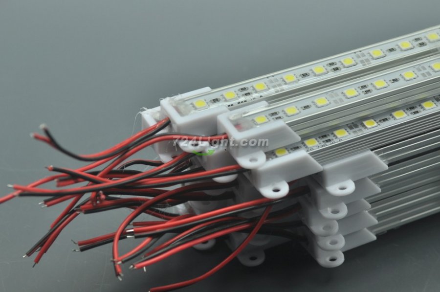 0.3meter 12V Waterproof Strip light 11.8inch 5050 Rigid LED Strips Bar Aluminium Profile Rigid Strip Light