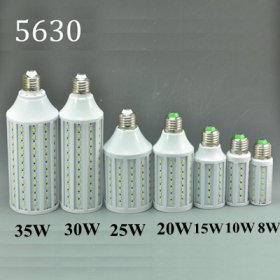 5630 8W Corn Light Bulb Lamp 10W 15W 20W 25W 30W 35W E27 High power Light Corn Lamp Bulb