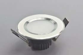 3W DL-HQ-102-3W LED Down Light Cut-out 61.5mm Diameter 3.8" White Recessed Dimmable/Non-Dimmable LED Down Light