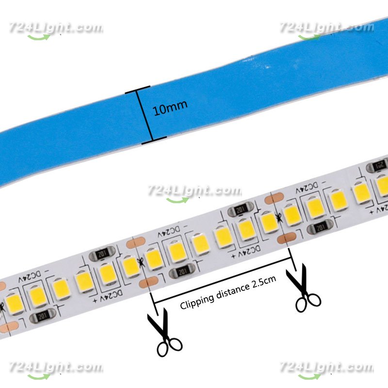 24V2835LED BARE BORED STRIP LIGHT 240LEDS/METER LOW VOLTAGE HIGH BRIGHTNESS STRIP LIGHT 5M (16.4FT) 1200LEDS 2835STRIP LIGHTSS