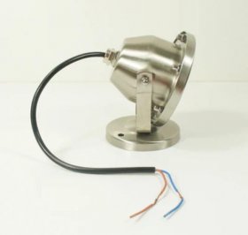 4 Pack 6W LED Under Water Light, Stainless Steel Housing, 113mm in Diameter, Single Color DC24V, IP68 Waterproof Fountain Light