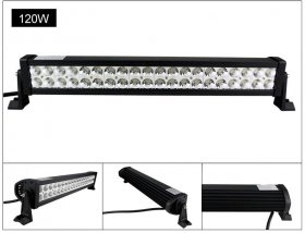 120W Off Road LED Light Bar Double Row 40*3W CREE LED Work Light For Car Driving