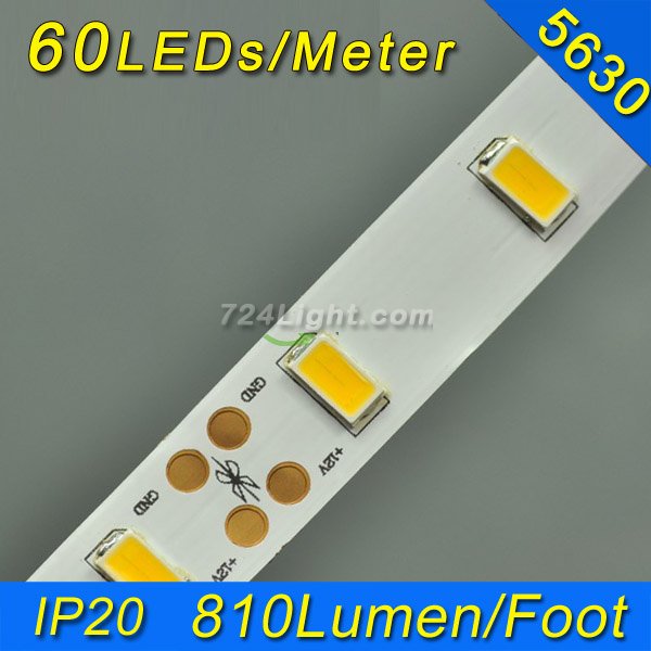 Free Cutting 1meter-5meter LED Strip Light SMD5630 Flexible 12V Strip Light 5 meter(16.4ft) 300LEDs