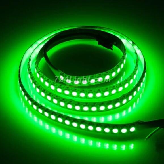 DC 5V SK6812 Individually Addressable LED Strip Light 5050 RGBW 6.6 Feet (200cm) 144LED/Meter LED Pixel Flexible Tape White PCB