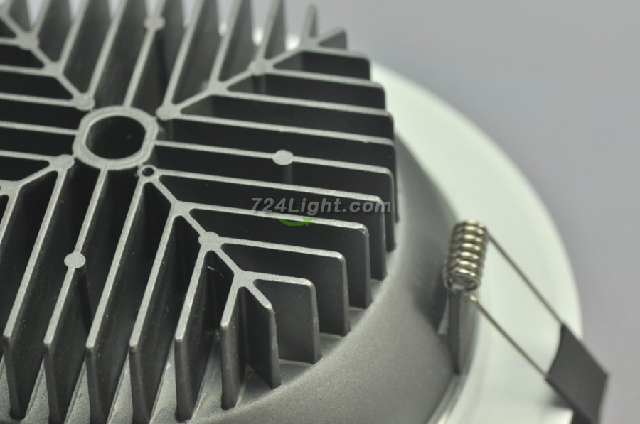 18W DL-HQ-102-18W LED Down Light Cut-out 151mm Diameter 7.5" White Recessed LED Dimmable/Non-Dimmable LED Spotlight