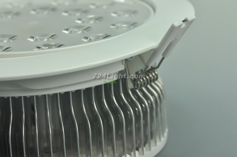 21W LD-CL-CPS-01-21W LED Down Light Cut-out 160mm Diameter 7.5" White Recessed Dimmable/Non-Dimmable LED Down Light